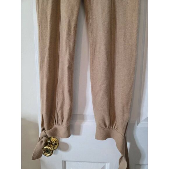Rebecca Taylor Cashmere Jogger, Camel XS NWT - Picture 5 of 9